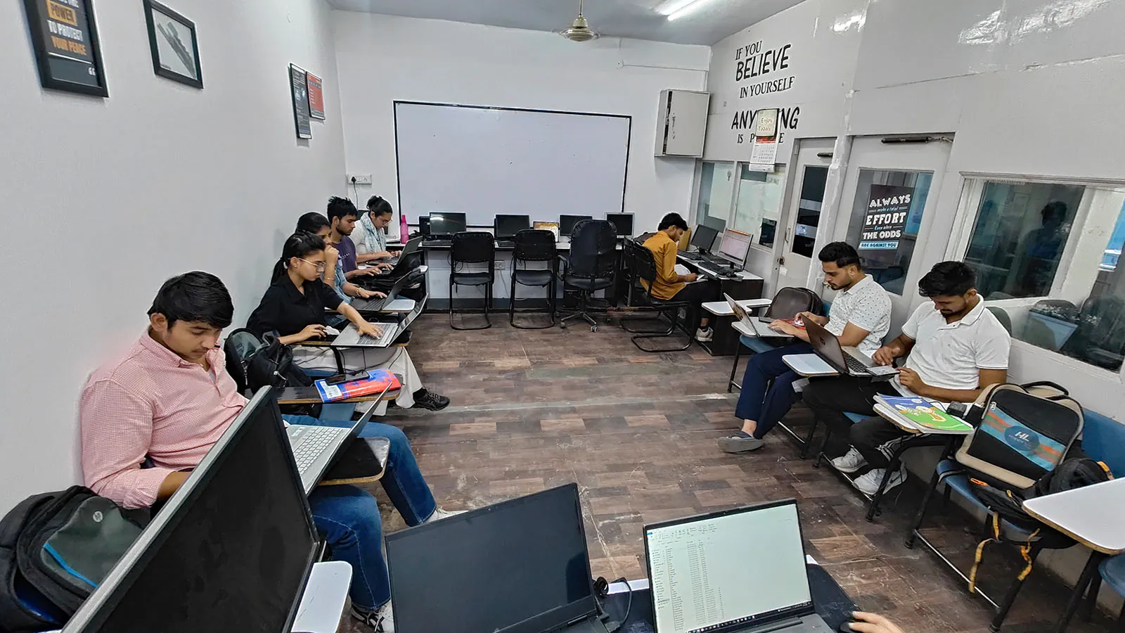 Certificate distribution ceremony at Credible Academy