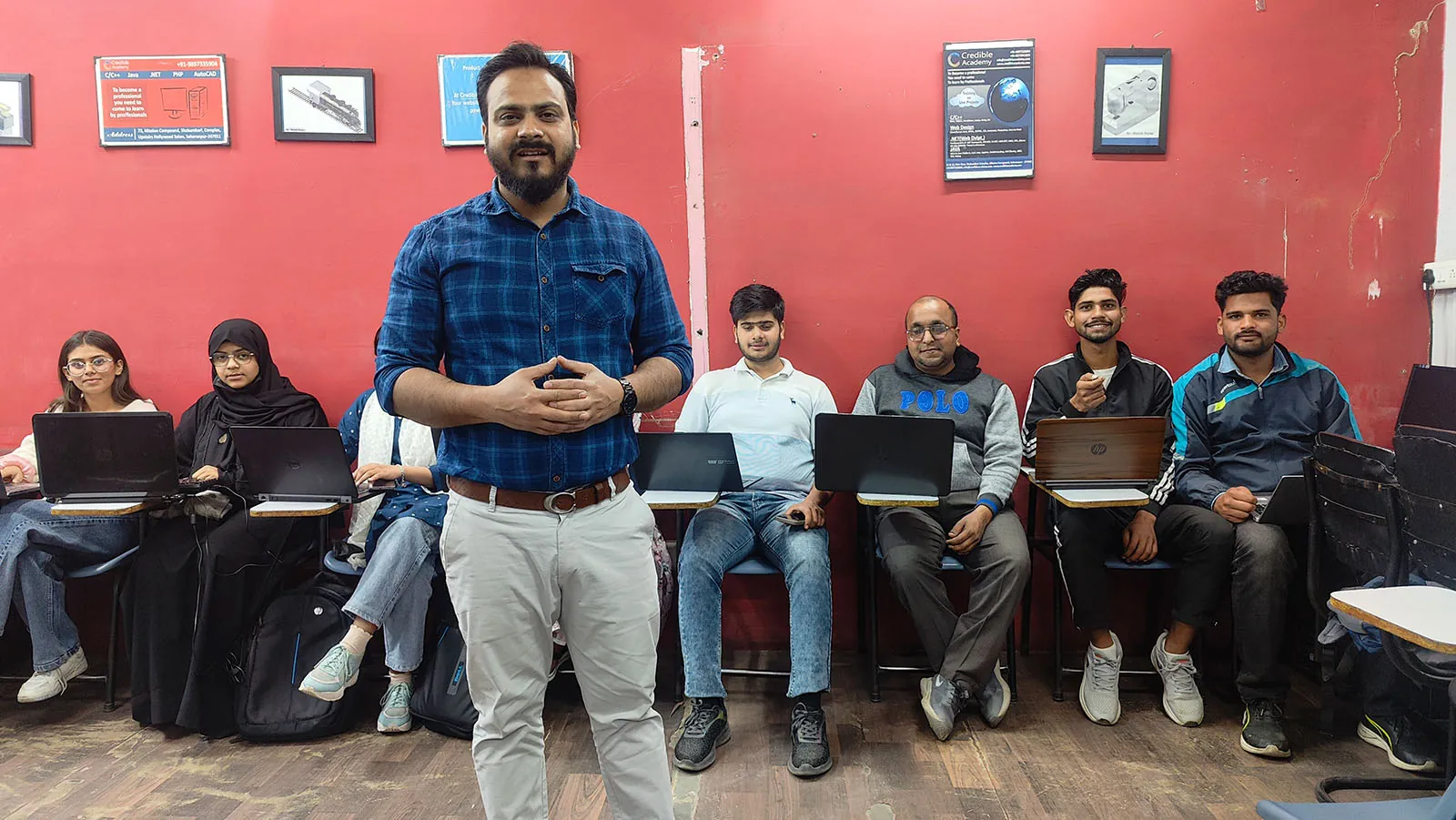 Student batch at Credible Academy
