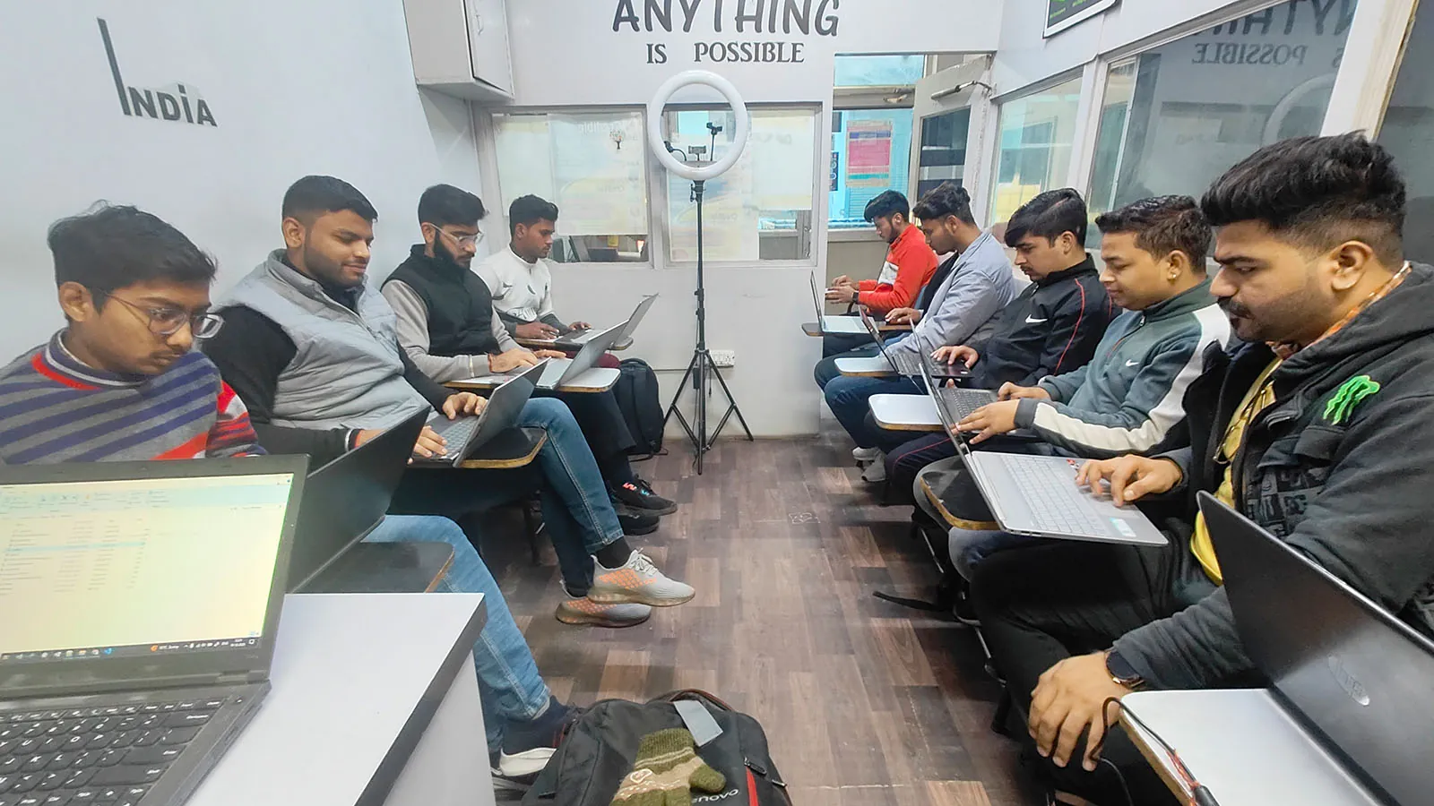 Programming workshop at Credible Academy, Saharanpur